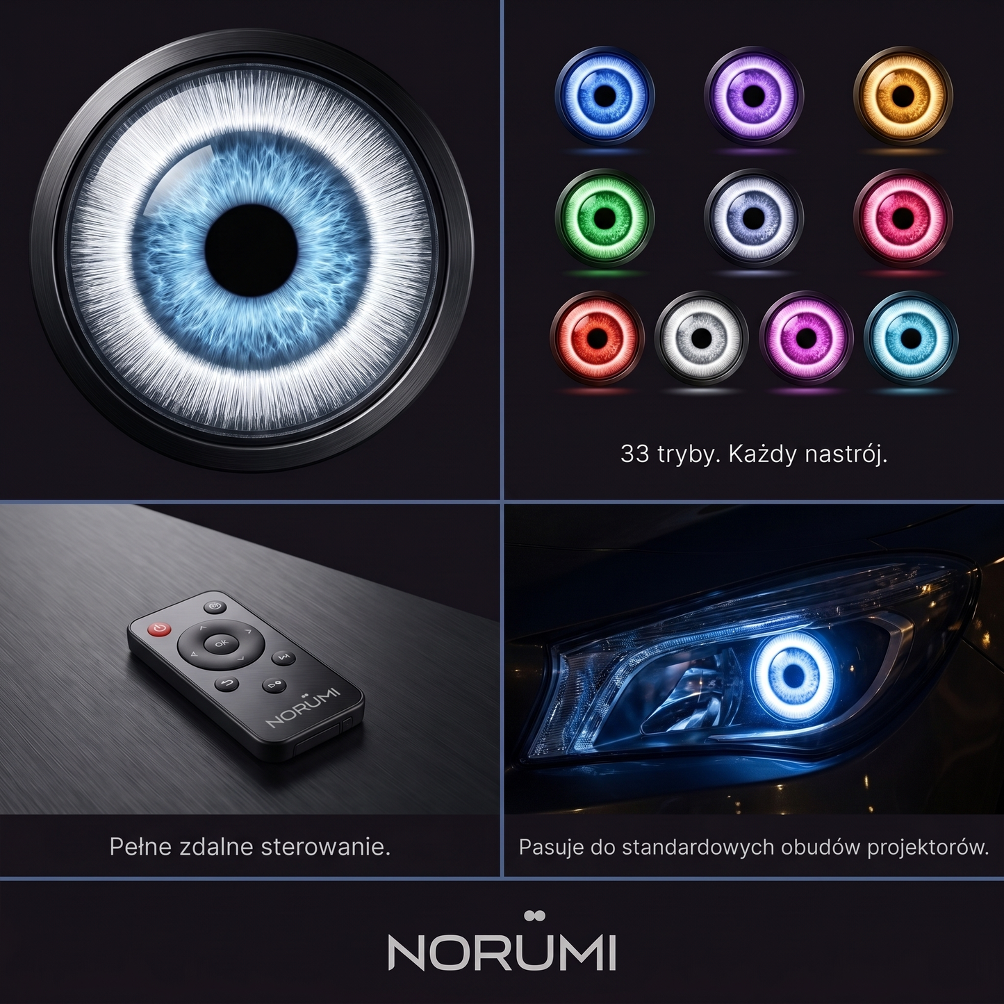 Norumi Demon-Eye Reflektor LED