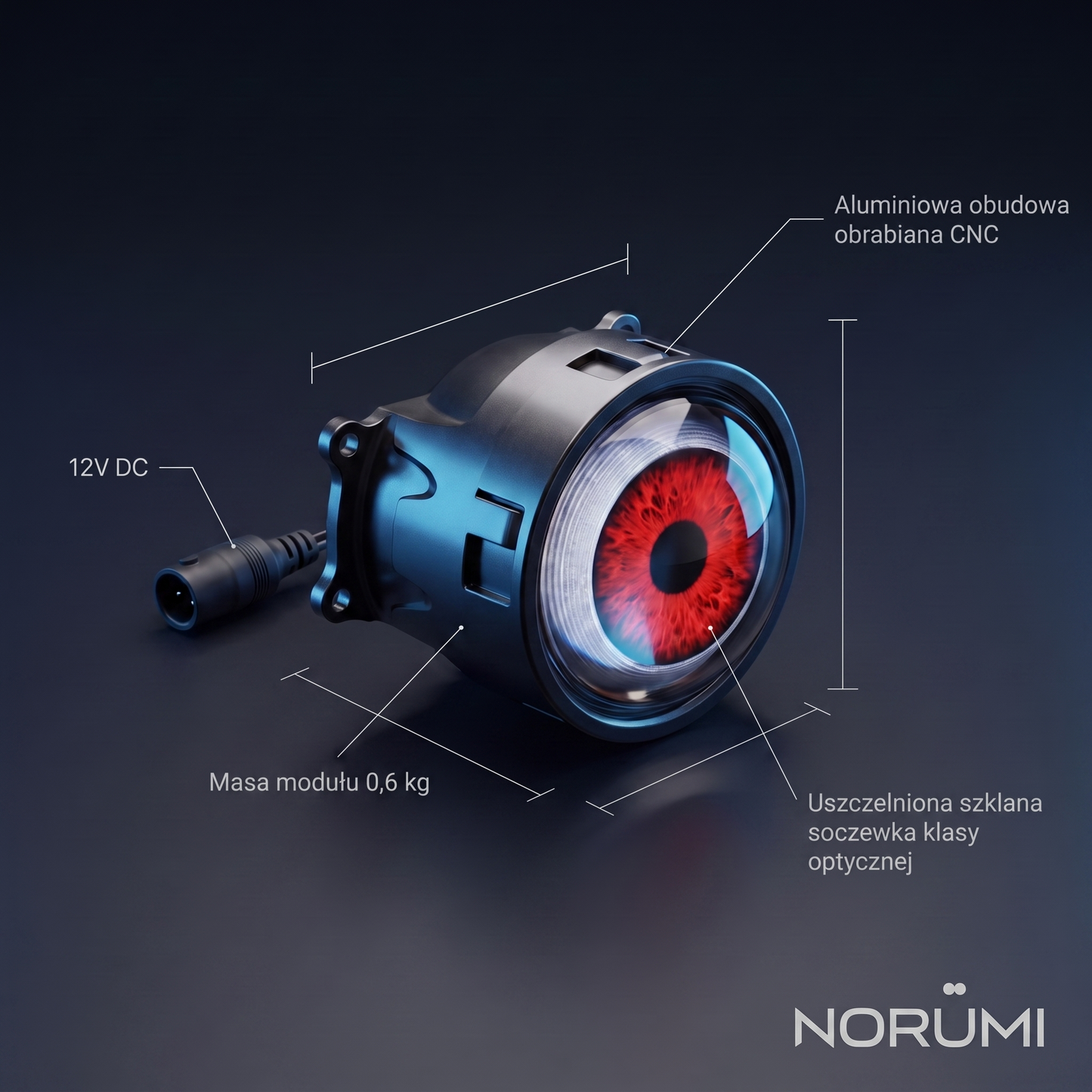 Norumi Demon-Eye Reflektor LED